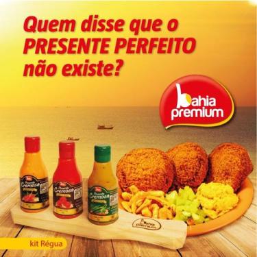 Imagem de Pimenta Cremosa Bahia Premium Kit Régua 3 Molhos Carolina Reaper Mais 