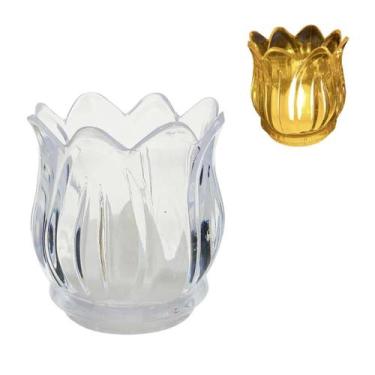 Imagem de Kit 12 Velas LED Luminária Luz Decoração Enfeite - Multiart