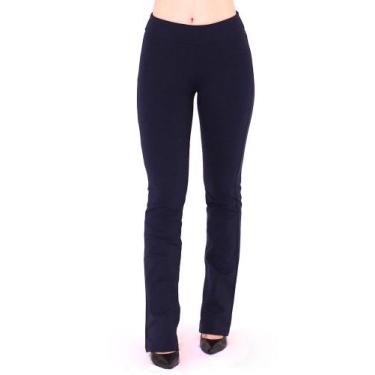 Imagem de Calça Bailarina Feminina Fitness Confort Marinho - ANISTIA, P