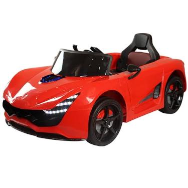 Imagem de Mini Carro Elétrico Sport 12V Vermelho BBR Toys