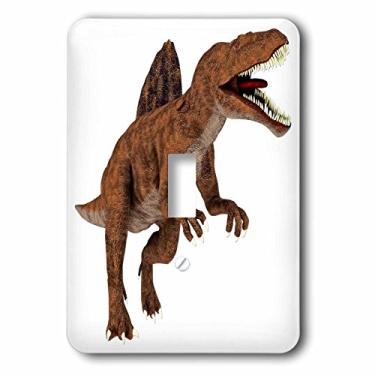 Imagem de 3dRose Lsp_178771_1 Um espinossauro ataque de dinossauro - Interruptor único