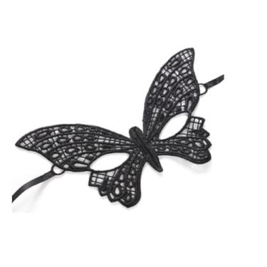 Imagem de DNHCLL Máscara feminina de baile de máscaras de renda, baile de formatura, baile de máscaras, fantasia de Halloween, decoração de festa (estilo borboleta)