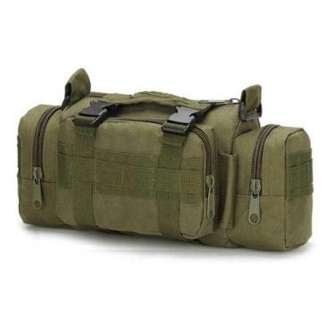 Imagem de Bolsa  Pochete De Cintura Com Alça De Ombro  - Tem Tudo OnLine, Verde