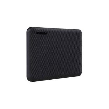 Imagem de HD Externo Toshiba 1TB Canvio Advance, Cabo USB 3.0, Preto - HDTCA10XK3AA