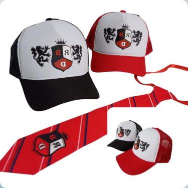 Imagem de Show Rbd Gravata Vermelha + Boné Rebeldes - dinka