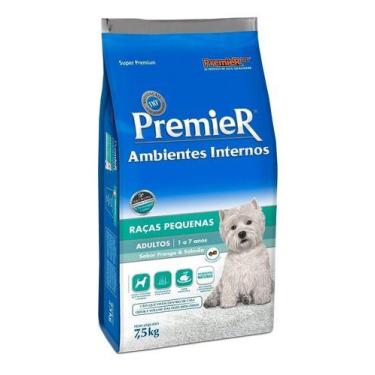 Imagem de Ração Premier Ambiente Interno Cães Adultos Raças Pequenas 7.5kg - Pre