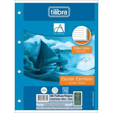 Imagem de Refil fichario 096 tilibra academie