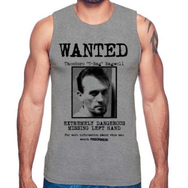 Imagem de Regata Wanted T-Bag - Foca na Moda, Cinza, G