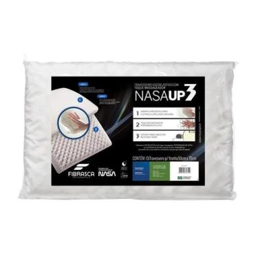 Imagem de Travesseiro Viscoelástico Toque Massageador Fibrasca - FIBRASCA 
