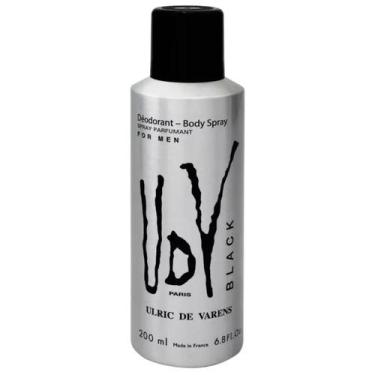 Imagem de Body Spray UDV Black 200ml - Ulric de Varens