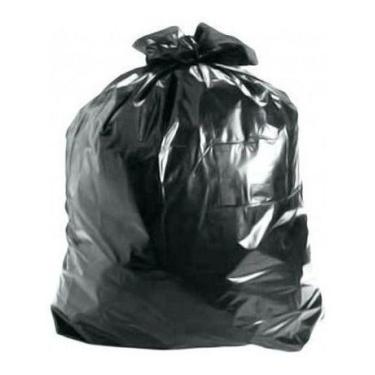 Imagem de Saco De Lixo Plástico Preto 60 Litros Com 100 Unidades - HIGIPACK