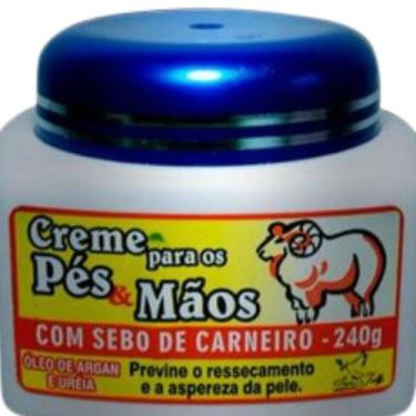 Imagem de Creme para os Pés e Mãos San Jully Com Sebo de Carneiro Pote 240g