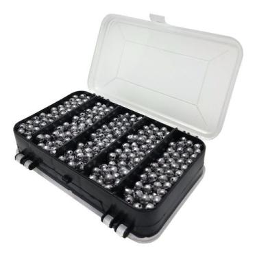 Imagem de Kit Estojo de Pesca Com 500g de Chumbadas de 02g Summer