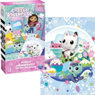 Imagem de QUEBRA-CABEÇA Cartonado GABBYS Dollhouse 48 Peças - GROW