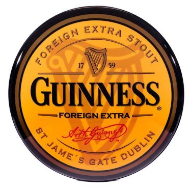 Imagem de Luminoso de Parede Cerveja Guinness Amarelo Retrô Vintage P Bar,garagem,churrasqueira,espaço Gourmet