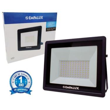 Imagem de Refletor Led 150w Branco Frio Empalux Resistente A Água Ip66