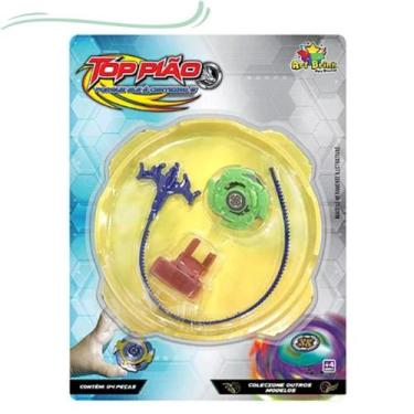 Imagem de Beyblade Infantil Pião Top com Arena de Batalha Art Brink