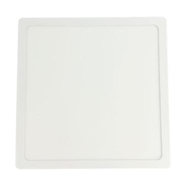 Imagem de Luminária Plafon Led Shine 24w 6500k Sobrepor Branca Quadrada 30x30cm 