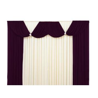 Imagem de Cortina 3 metros Floripa em Malha Gel Para Sala e Quarto - Geare Enxov