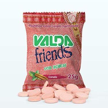 Imagem de Kit Pastilha Valda Friends Canela Mentolada com 10 Saches de 25g
