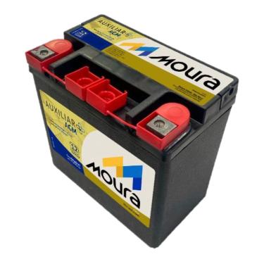 Imagem de Bateria Auxiliar AGM Moura 12Ah MX12-EI Mercedes Benz Classe SLK SL CLASS GLA CLS CLA Jeep Wrangler