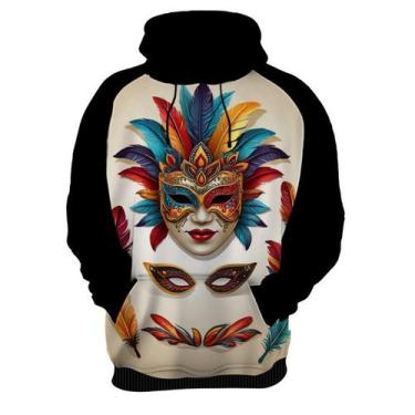 Imagem de Moletom Casaco Abadá Estampa Carnaval Festa Brasil Samba 24 - Enjoy Sh