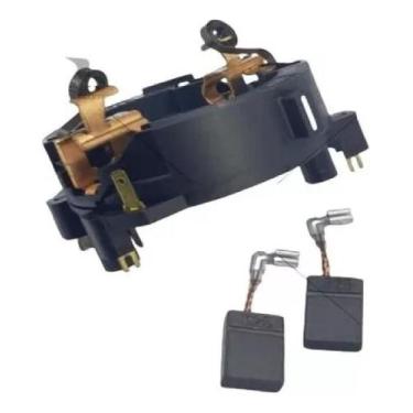 Imagem de Guia Porta Escova De Carvão Martelete Hr2470 Makita  - RJ PEÇAS