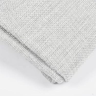 Imagem de Flushbay Tecido de alto-falante de camada única de linho para churrasqueira, tecido de malha à prova de poeira, substituição de tecido estéreo para alto-falantes de palco doméstico, gabinete de mídia,