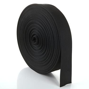 Imagem de ZOEYES 2 Inch Heavy Duty Nylon Webbing 50 Yards Black Strapping Webbing, Flat Webbing Strap, Great for Dog Leash, Collars, Seat Belt, Backpack, Outdoor DIY Gear Repair