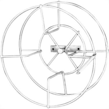 Imagem de Enrolador De Mangueira Circular - m.s.ganchos