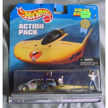 Imagem de Hot Wheels Action Pack Cal State LA Solar Eagle III 2 Car pack Mini Van