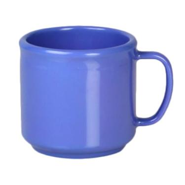 Imagem de FSE Caneca CR9035BU, 283 g, resistente à quebra, lavável na lava-louças, melamina, roxo, livre de BPA, NSF, para copos e canecas de melamina; a temperatura resistente ao calor é de até 120 graus