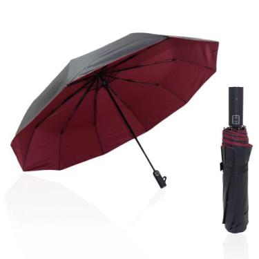 Imagem de Guarda Chuva Automático Grande Com Proteção Solar Sombrinha 1053A - FP