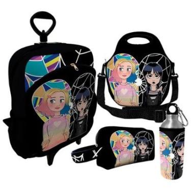 Imagem de Kit Escolar Infantil Mochila de Rodinha + Lancheira TérmicKit Escolar Infantil Mochila de Rodinha +-Unissex