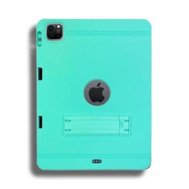 Imagem de Capa Com Suporte P/ Tablet Pro 11" Polegadas   - Pop Shope, Verde-Água
