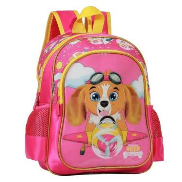 Imagem de Mochila Costas Yepp Patrulha Cachorrinha Avião Doguinho Fofo - Luxcel,