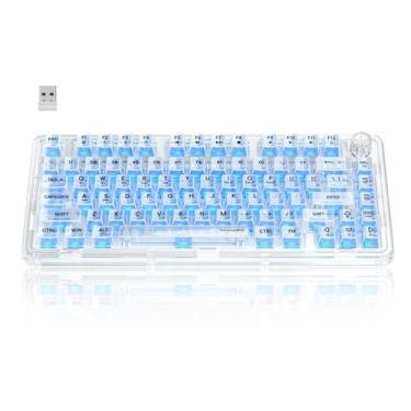 Imagem de Teclado Mecânico Gamer Sem Fio Taiahiro BK920 RGB - Retroiluminado