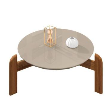 Imagem de Mesa de Centro Chris - CasaH, Off White Cedro