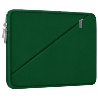 Imagem de Capa para laptop de 15,6 polegadas, bolsa de viagem para computador com bolso com zíper, capa protetora à prova de choque para laptop compatível com Apple Notebook, HP, Dell, Acer, Asus, Lenovo, Deep