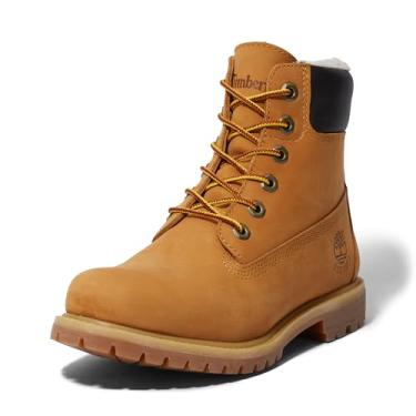 Imagem de Timberland Bota feminina impermeável premium de 15 cm, Wheat-New 2024, 6