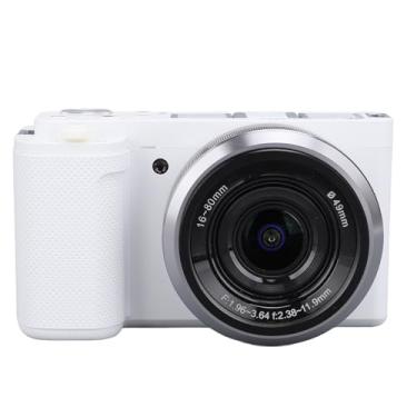 Imagem de Câmera Sem Espelho de 64MP Com Zoom óptico de 5x, Zoom Híbrido 15x, Foco Inteligente, Mudança de Balanço de Branco, Tela de Alta Definição, Macro, Gravação de Vídeo 5k para