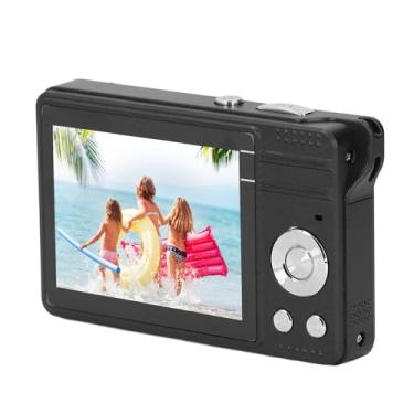 Imagem de Câmera Digital de 50MP, Alta Resolução, Fácil de Operar, Compacta e Elegante, para Viagens, Coleta, Fotografia de Graduação Com Material ABS (Preto)