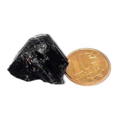 Imagem de 01 Turmalina Preta Pedra Natural 10 a 20g Média 3cm Tipo A - Cristaisd