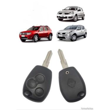 Imagem de Capa Carcaça Chave Sandero Logan Duster Clio 2008 2009 2010 2011 2012 