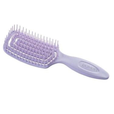 Imagem de Escova De Cabelo Flexível Inca Anti-Frizz Mega Hair Profissional Lilas