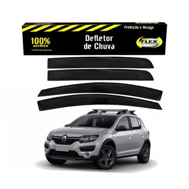 Imagem de Jogo calha defletor chuva renault sandero 1.0 1.6 2023 A 2024