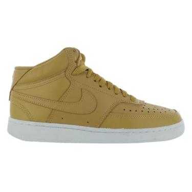 Imagem de Nike Tênis feminino Court Vision Mid, Fio/fio/branco-marrom, 36