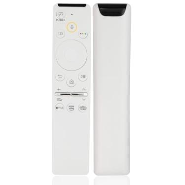 Imagem de Controle remoto de substituição por voz BN59-01330H compatível com Samsung The Frame QLED HDR Smart TV LS03T QN32LS03TBFXZA QN43LS03TAFXZA QN50LS03TAFXZA QN55LS03TAFXZA QN65LS03TAFXZA QN75LS03TAFXZA A