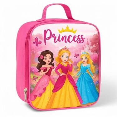 Imagem de Lancheira Escolar Infantil Feminina Térmica Prática - RDM