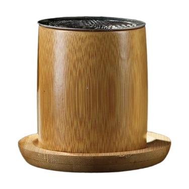 Imagem de XLWLLNJ Ornamento de incenso do queimador de incenso para a sala de chá do gabinete de escritório, Tipo de Tambor